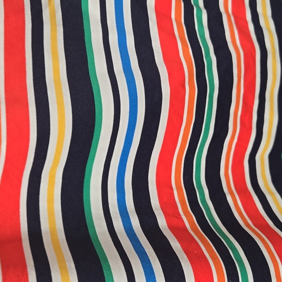 Nautica Multicolor Striped One-Shoulder Swimsuit - Picture 6 of 6